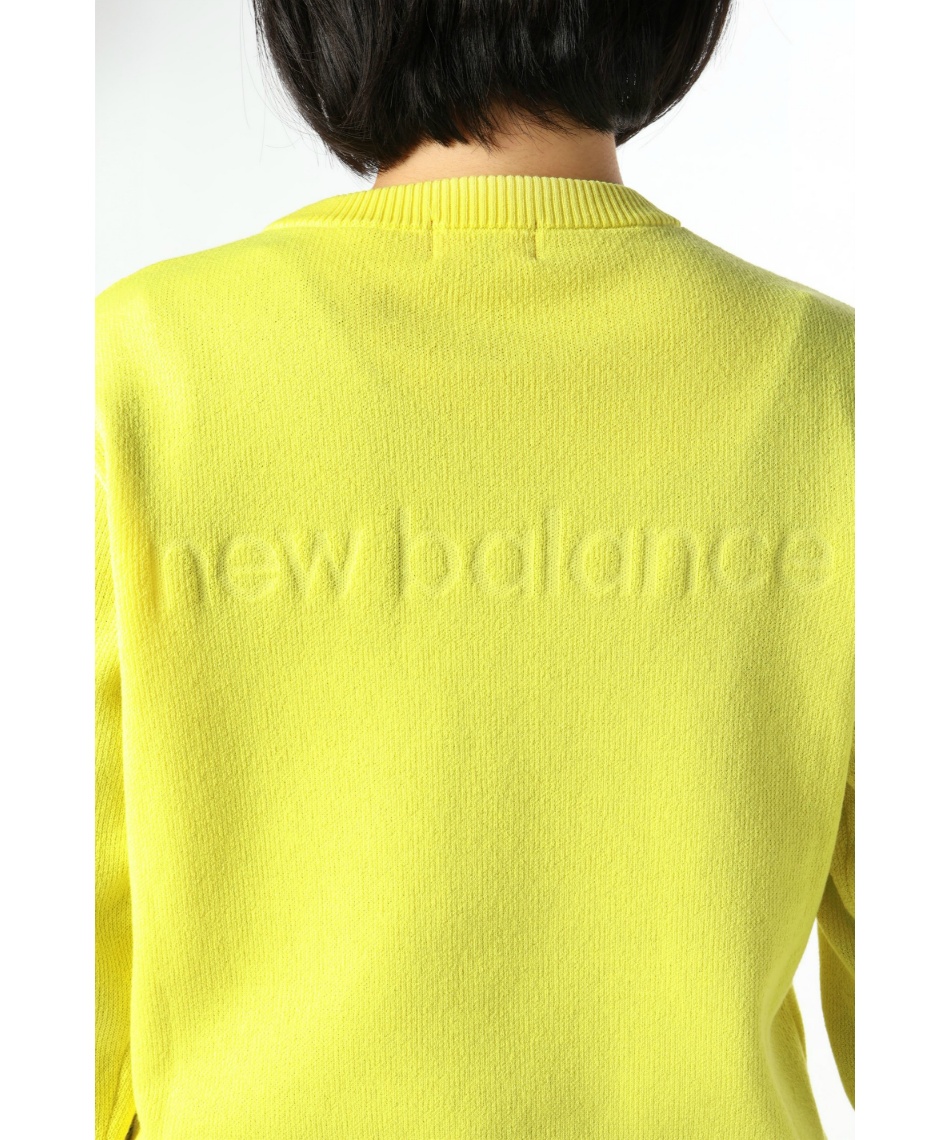 ニューバランス(new balance) ゴルフウェア セーター 筆記体ロゴクルー
