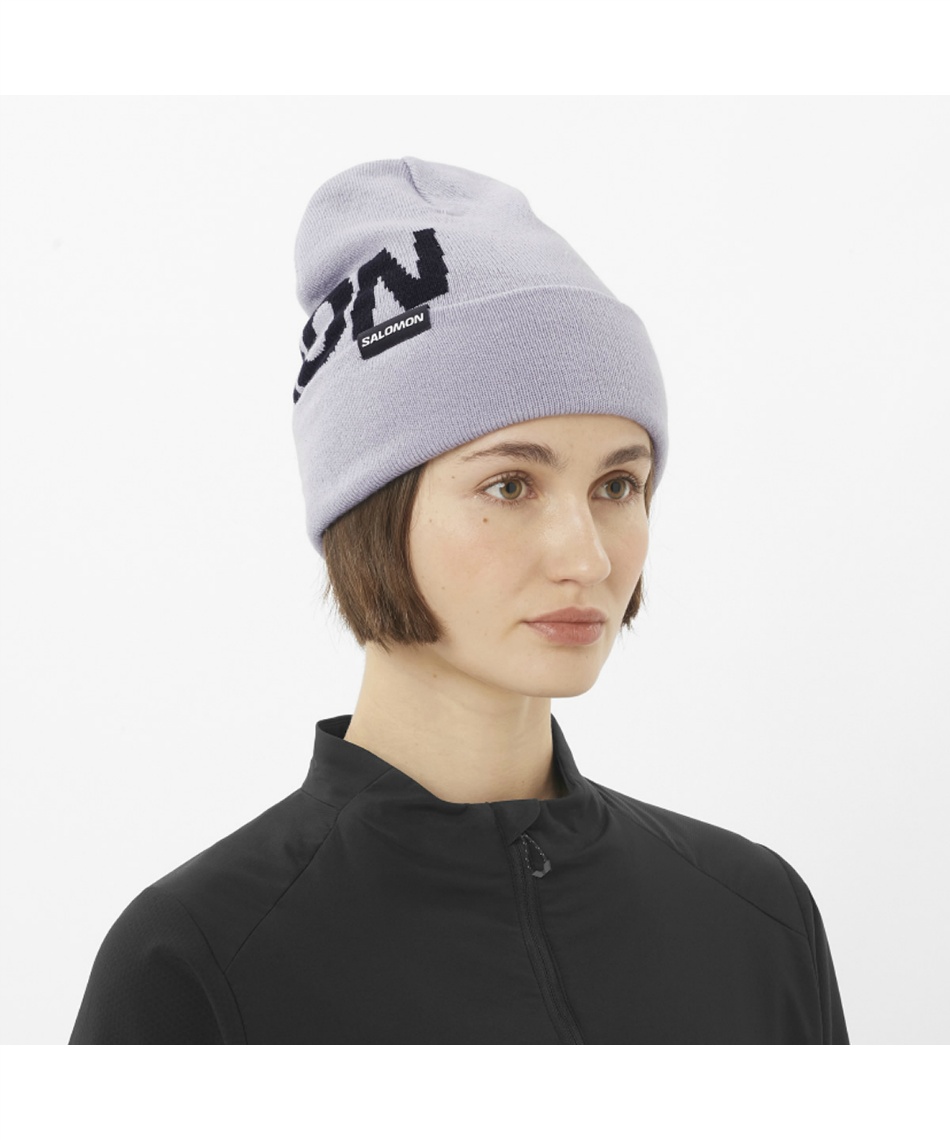 サロモン(SALOMON) ニット帽 HERMITAGE BEANIE エルミタージュビーニー