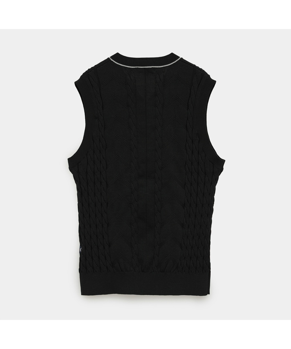 キャロウェイ(Callaway) ゴルフウェア ニットベスト Vネックケーブル