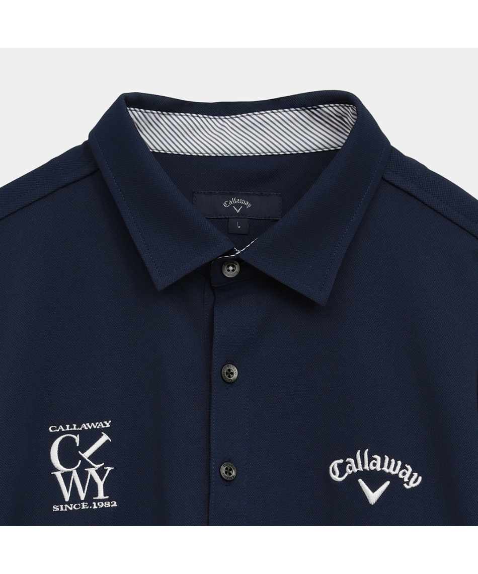 ゴルフウェア ポロシャツ 長袖 オニカノコ長袖シャツ C25233100 【国内