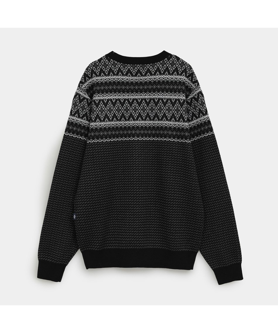 新品 ラッセルノ ゴルフ グラフィック ニット セーター アイボリー L 5 ノルディック柄ニットトップス[gn350] | レディースファッション通販の