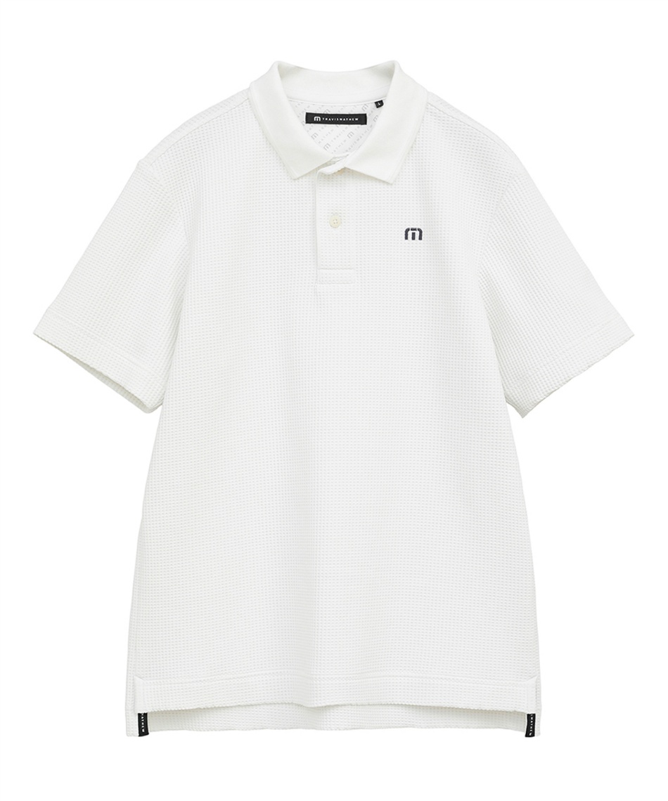 l|Cg140pt yzgBX}V[(TravisMathew) yЃTCĝ݌fځzStEFA |Vc  Thermal Polo 7AM013 y2025NH~fz Y 1WHT L