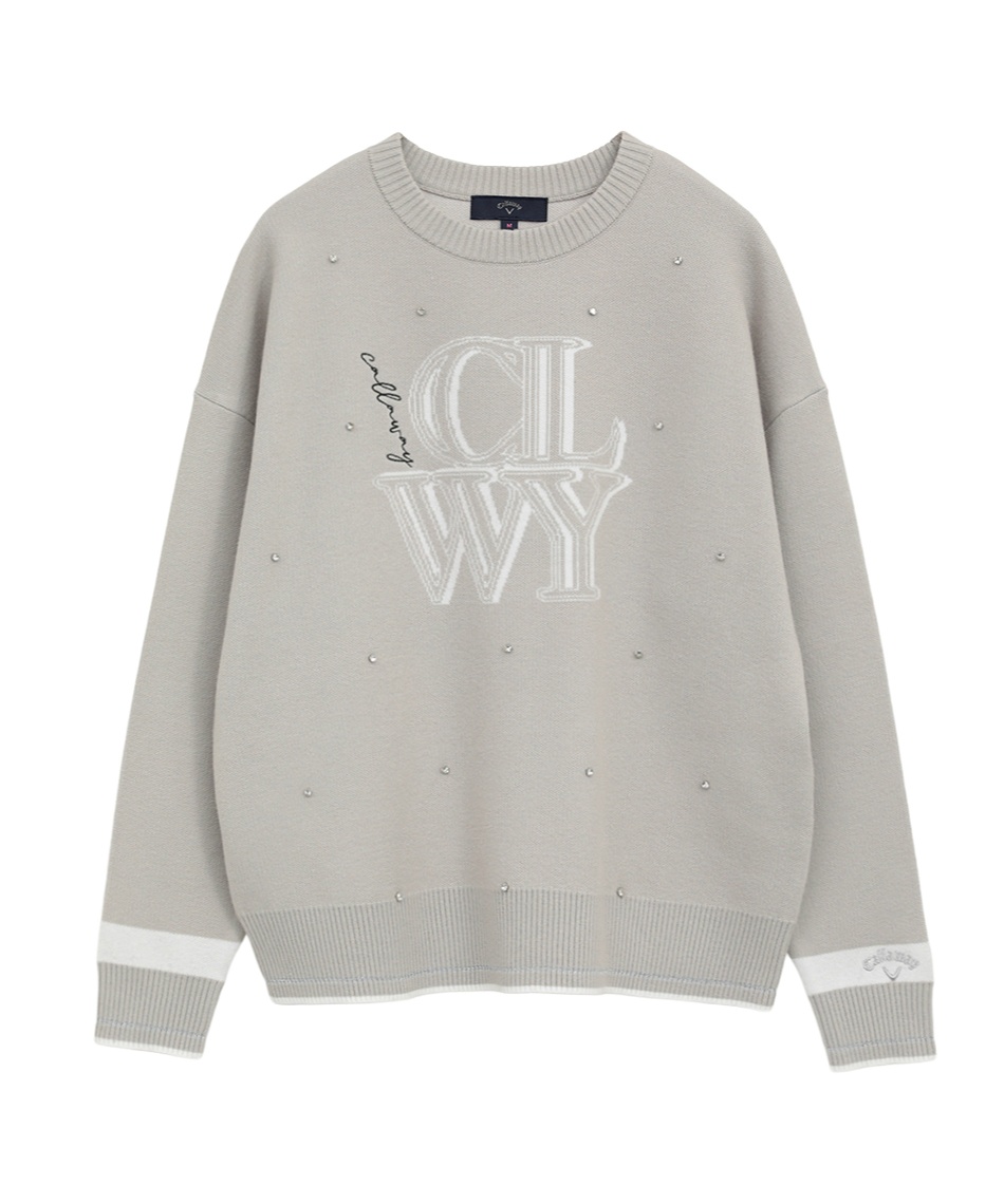 オマケ追加☆新品☆キャロウェイ☆レディース☆カシミヤ100%セーター キャロウェイ(Callaway) ゴルフウェア セーター クルーネック長袖