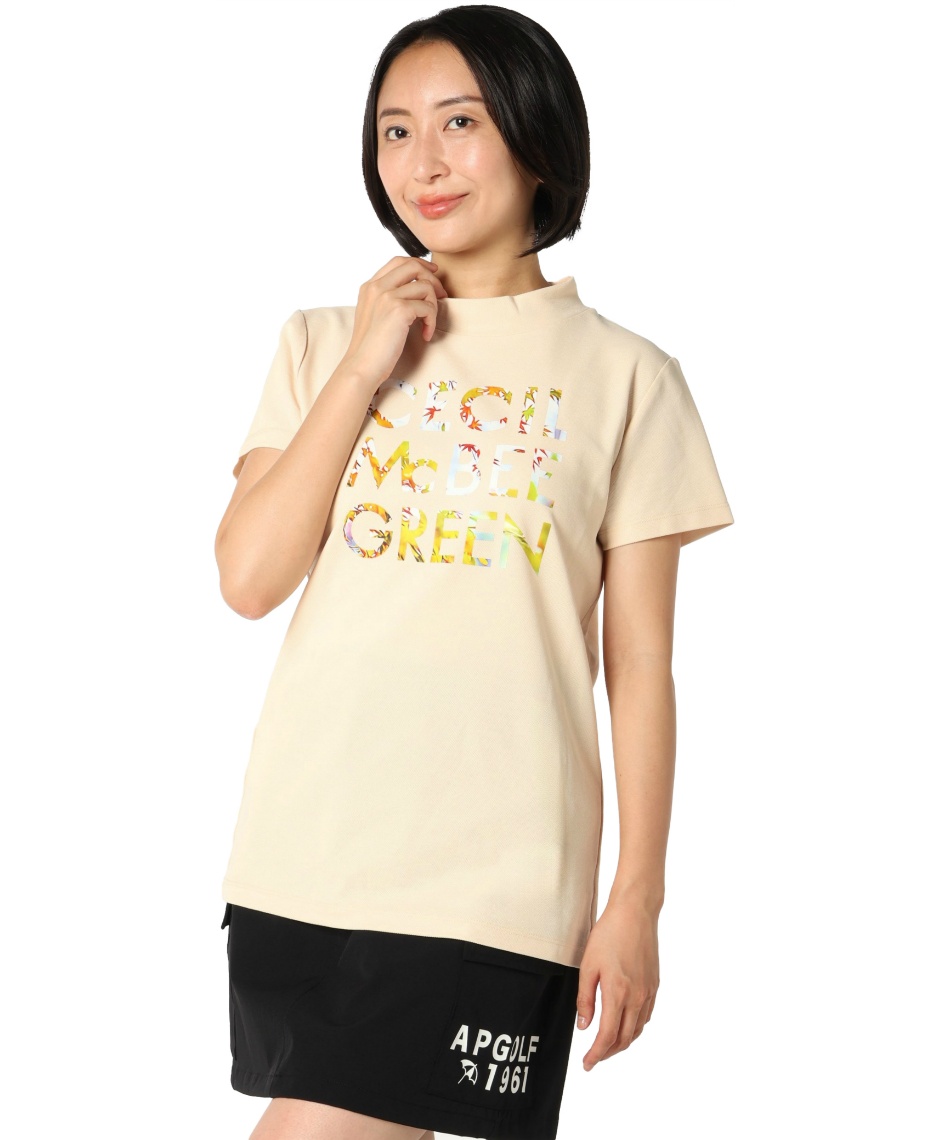 l|Cg61pt 15% OFF^SALE yzZV}Nr[ O[(CECIL McBEE green) StEFA Vc t[SbNlbNSH CGF25014TS y2025NH~fz fB[X BE Mi2j