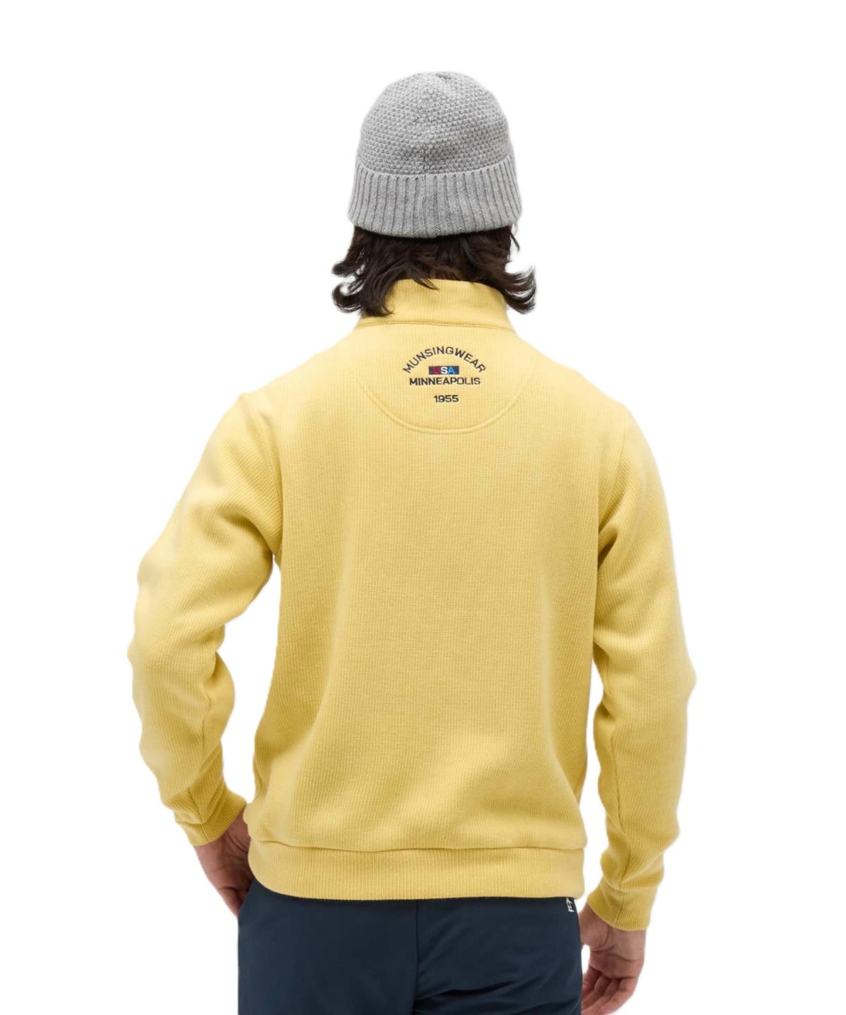 マンシング(Munsingwear) ゴルフウェア スウェット 吸湿発熱スタンド