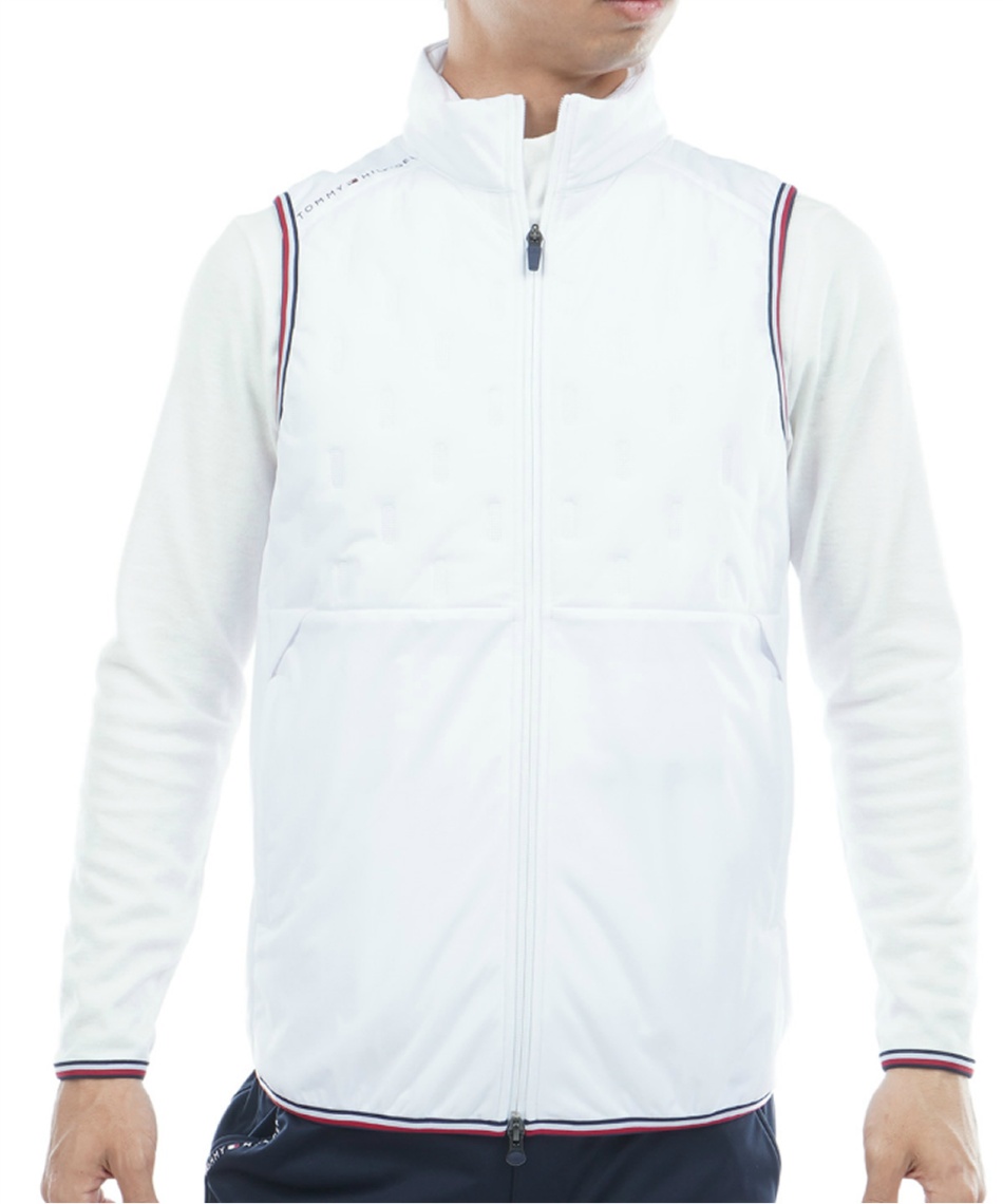 l|Cg265pt yzg~[qtBK[St(TOMMY HILFIGER GOLF) StEFA AE^[xXg g ȃLgxXg THMA577 y2025NH~fz Y 00WHT L