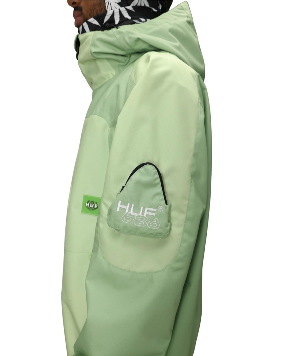 シックスエイトシックス(686) スノーボードウェア ジャケット HUF