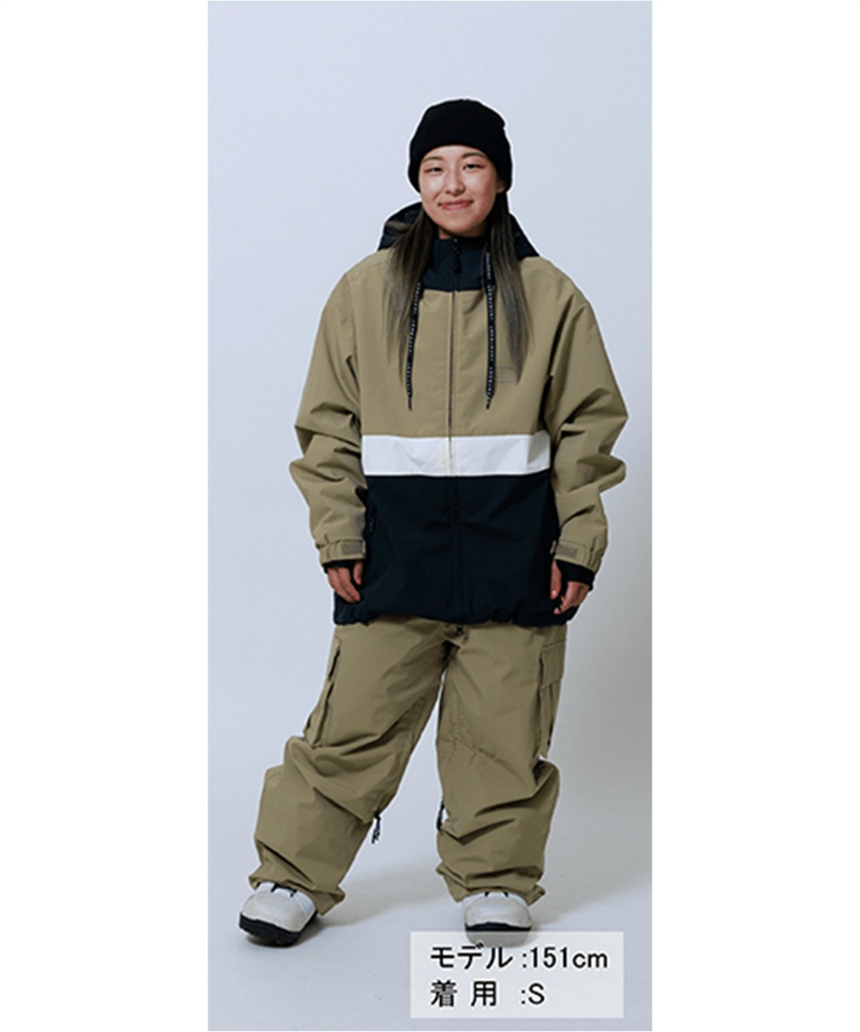 ワンスリー(ONETHREE) スノーボードウェア パンツ WIDE CARGO PANTS