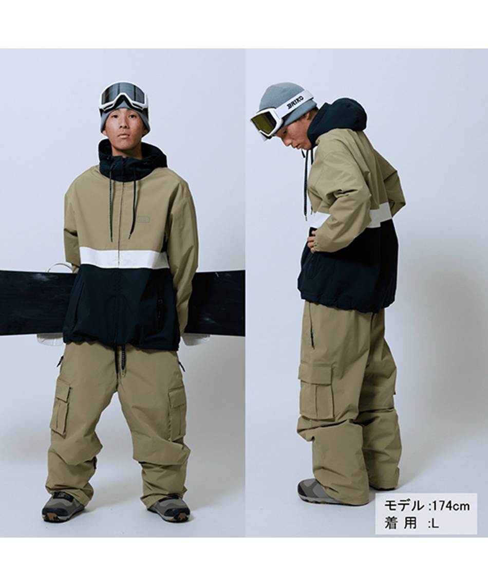 ワンスリー(ONETHREE) スノーボードウェア パンツ WIDE CARGO PANTS