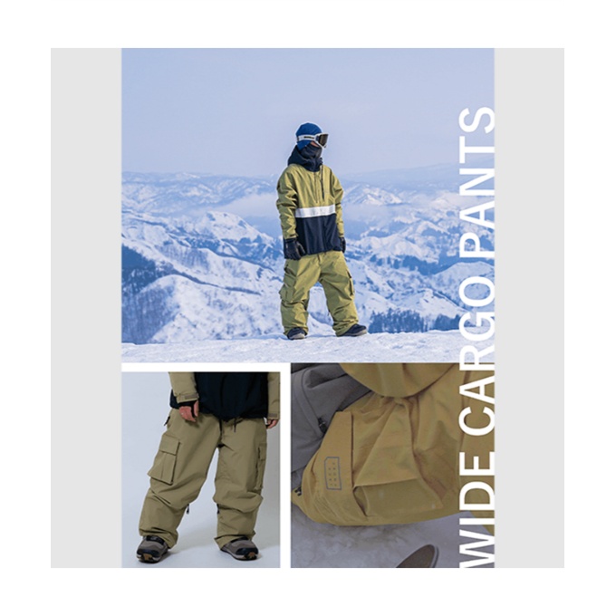 ヘリーハンセン wide cargo shell スノボー スキー カーゴパンツ ヘリーハンセン wide cargo shell スノボー スキー カーゴパンツ
