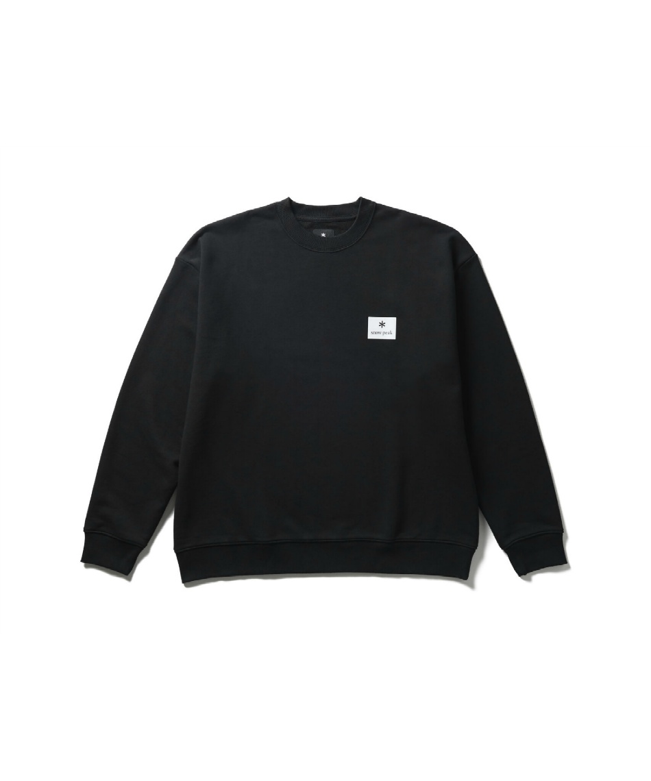 �l���|�C���g73pt 8% OFF�^SALE �y���������z�X�m�[�s�[�N(snow peak) �X�E�F�b�g �g���[�i�[ NS �X�N�G�A���S PO NSD-SW-25AU001 �����Y BLACK M