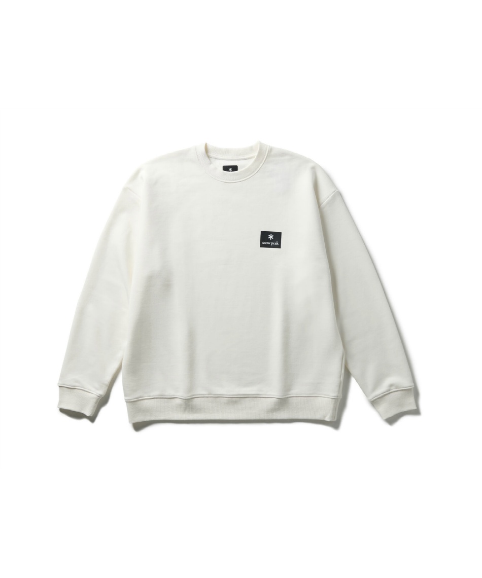 スノーピーク(snow peak) スウェット トレーナー NS スクエアロゴ PO