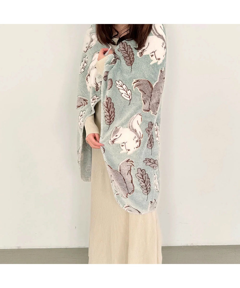 パケ(PAQUET) ブランケット ファニーブランケットM 4648601 【ご自宅