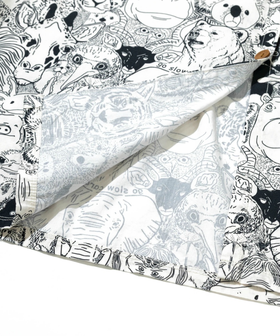 ゴースローキャラバン(Go Slow Caravan) ワンピース 長袖 アニマル