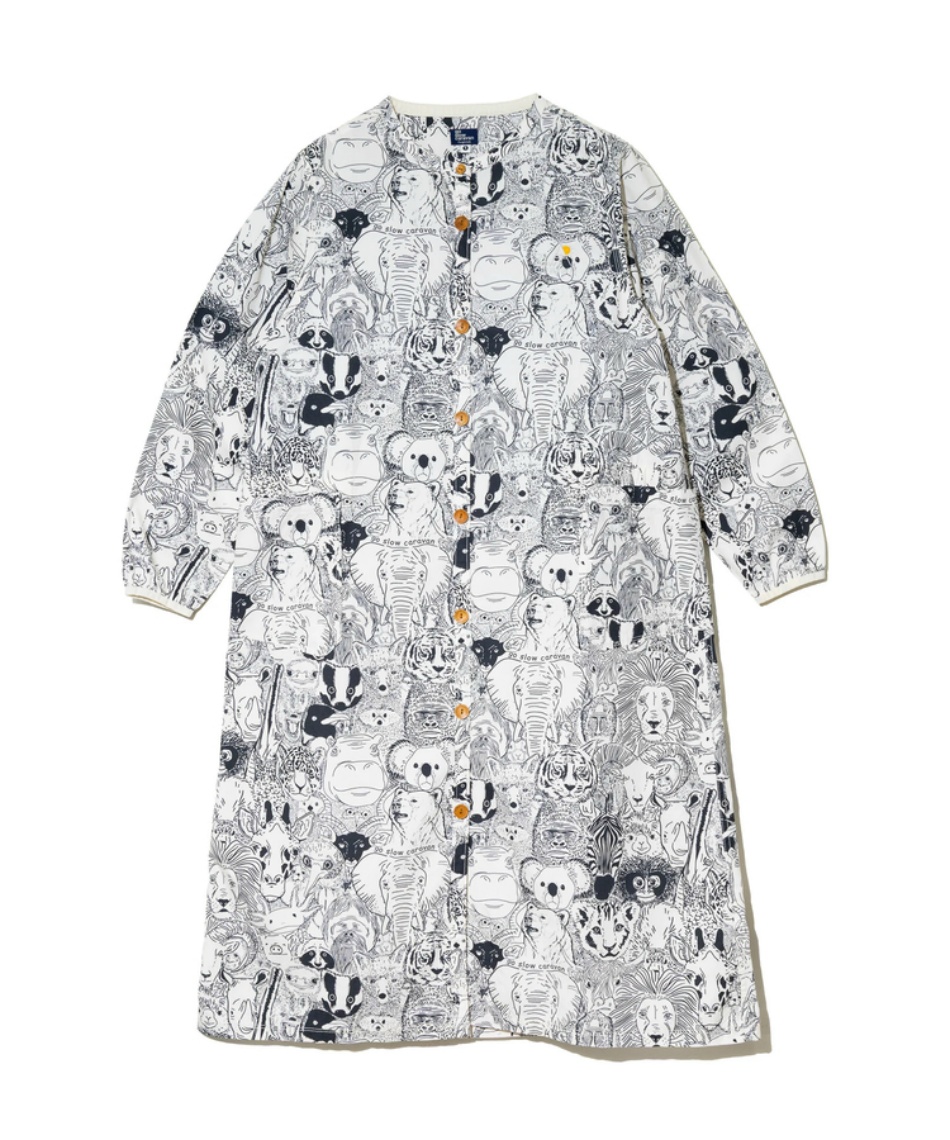 ゴースローキャラバン(Go Slow Caravan) ワンピース 長袖 アニマル