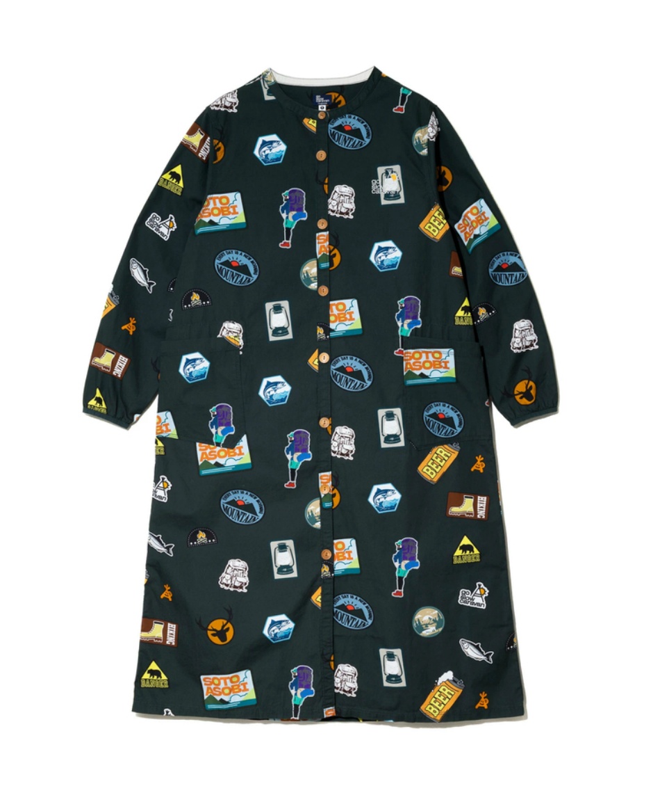 ゴースローキャラバン(Go Slow Caravan) ワンピース 長袖 アニマル