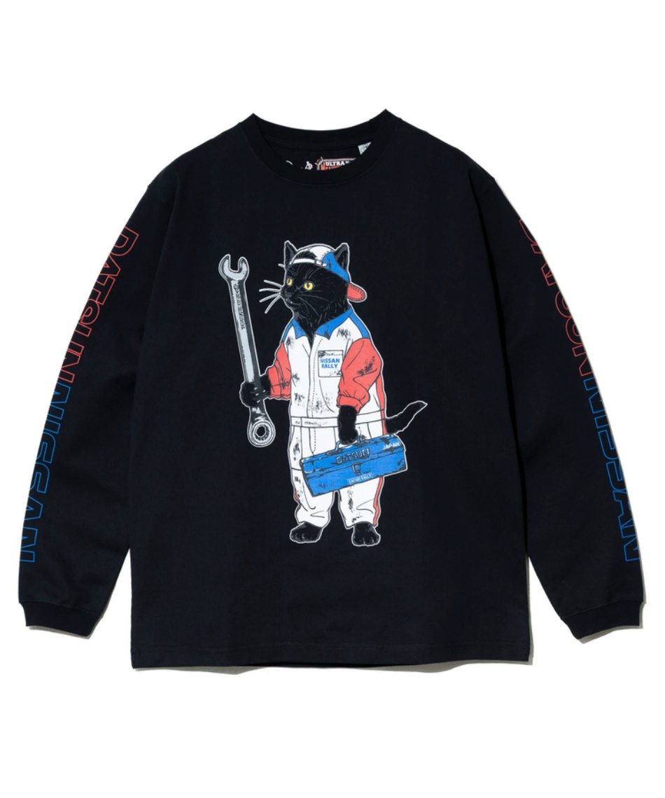 ゴースローキャラバン(Go Slow Caravan) Tシャツ 長袖 NISSAN×go slow