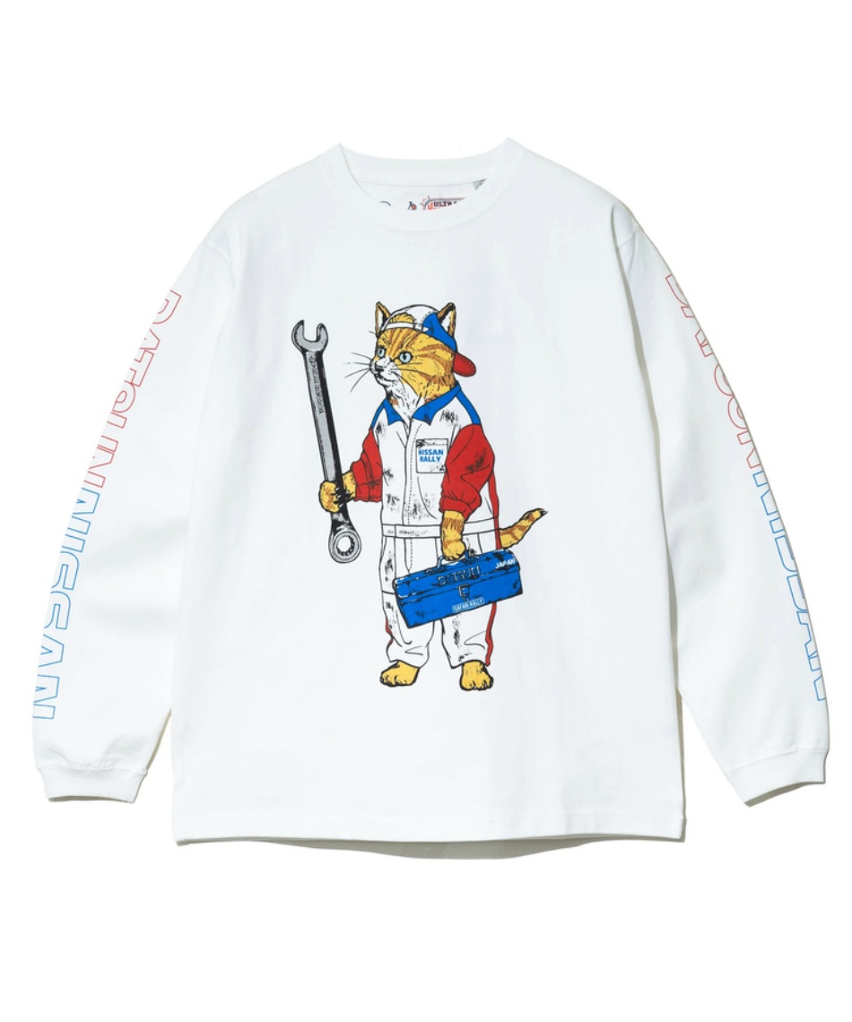 ゴースローキャラバン(Go Slow Caravan) Tシャツ 長袖 NISSAN×go slow