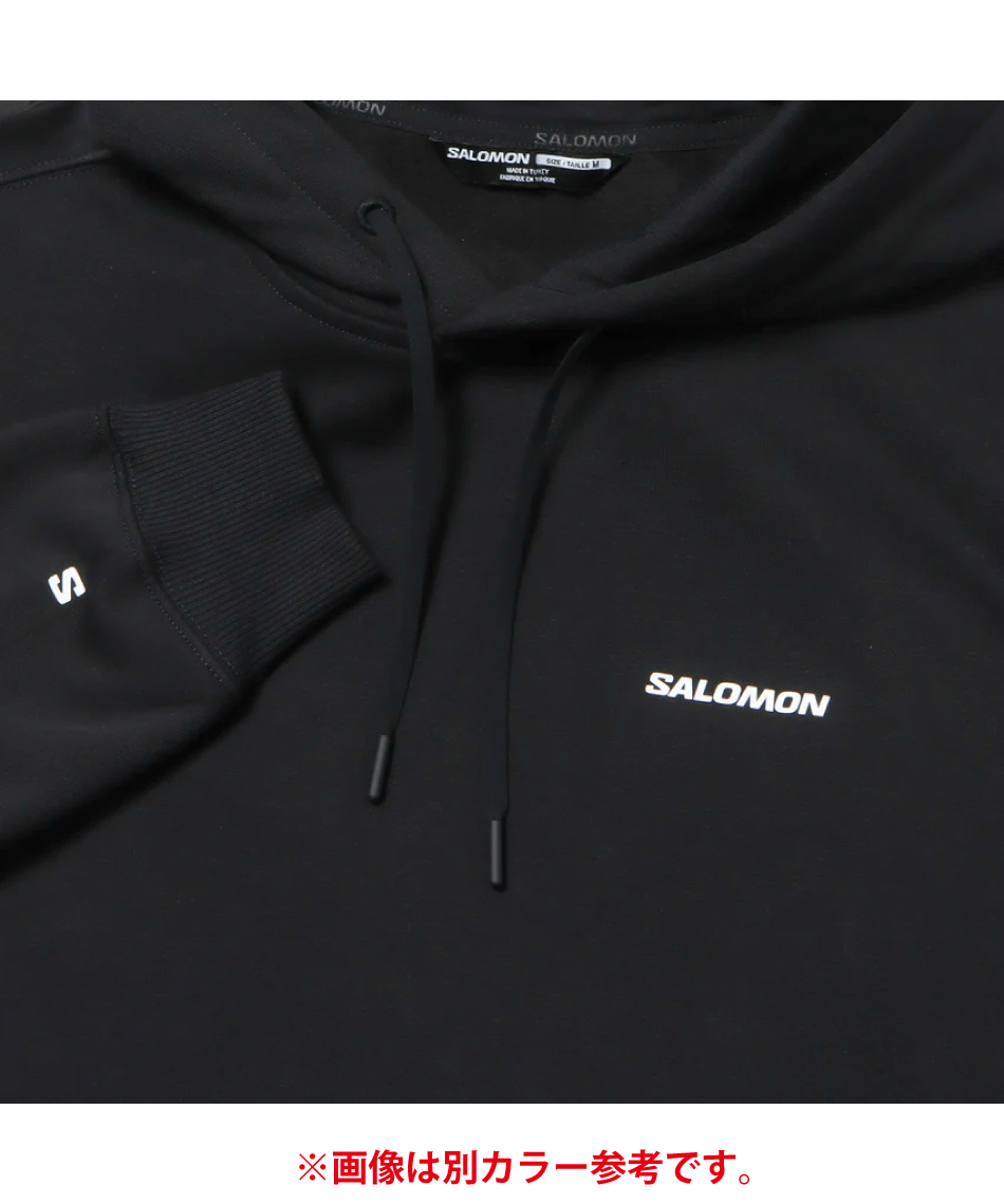サロモン(SALOMON) スウェットパーカー CHEST LOGO スウェットシャツ
