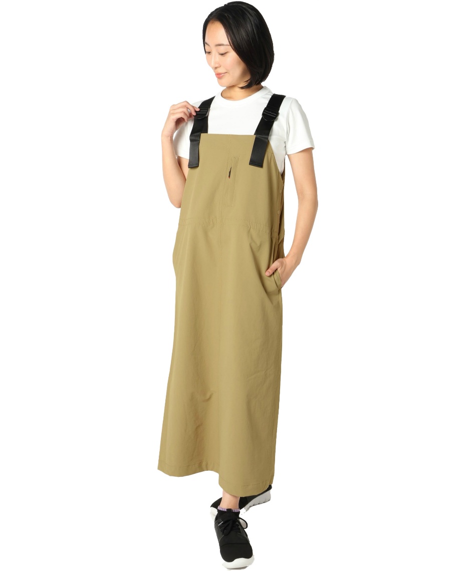獲得ポイント118pt 【送料無料】チャムス(CHUMS) スカート ウォームストレッチジャンパー SK CH18-1365 レディース Beige M/W