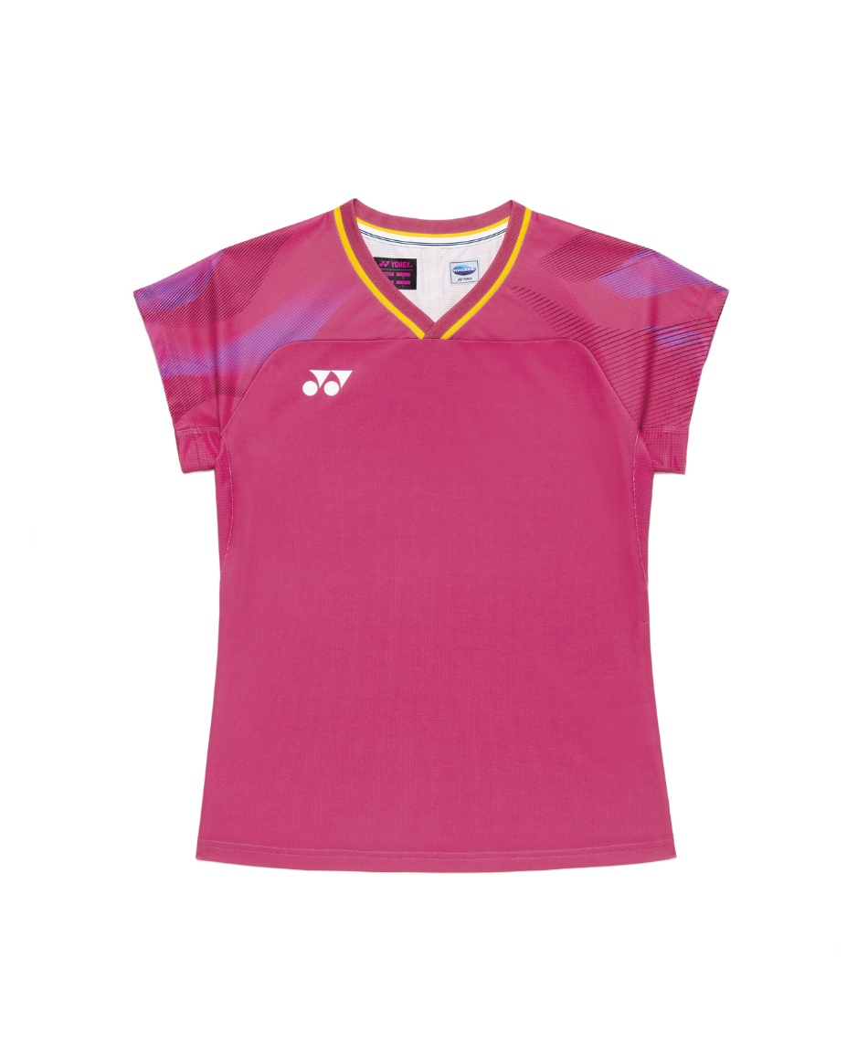 日本代表　YONEX バドミントンウェア M ピンク ヨネックス(YONEX) バドミントンウェア ゲームシャツ ウィメンズゲーム