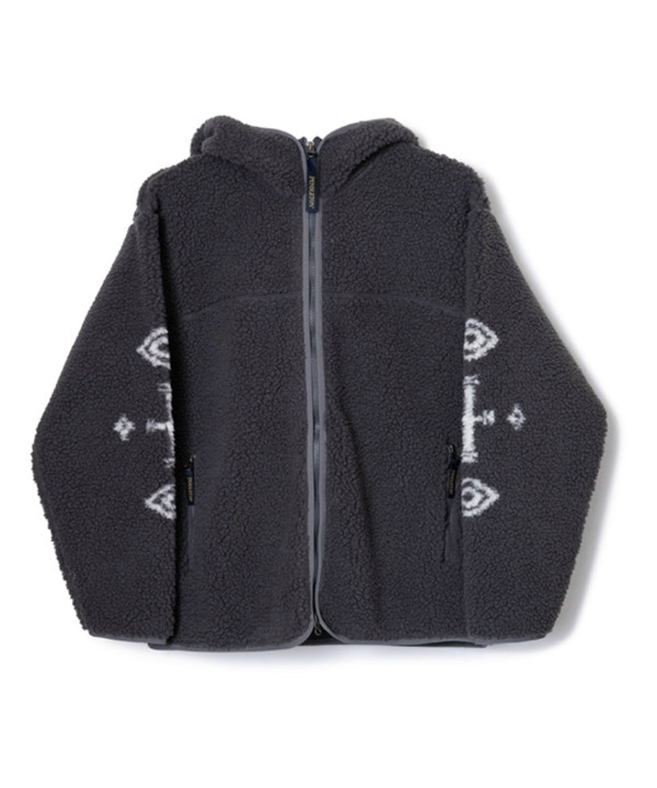 ペンドルトン(PENDLETON) フリース ボアジャガードジップフーディ 5475