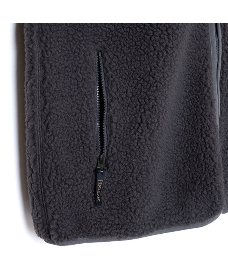 1月31日まで30％OFFクーポン配布中】フリース ボアジャガードジップ