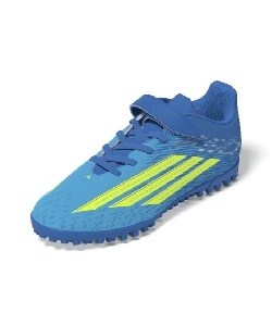 �l���|�C���g55pt �y���������z�y3��30�������z �A�f�B�_�X(adidas) �T�b�J�[ �g���[�j���O�V���[�Y F50 CLUB �t�b�N�A���h���[�v TF �T�b�J�[ �L�b�Y �^�[�t�p JS1485 OOL67 �W���j�A BL�^YE�^MA 21�D0
