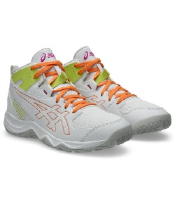 �l���|�C���g82pt �y���������z�A�V�b�N�X(asics) �o�X�P�b�g�V���[�Y DUNKSHOT MB 10 1064A019-103 �W���j�A WH�^S PEACH 23�D5