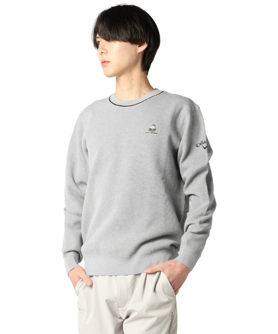 �l���|�C���g150pt �y���������z�L�����E�F�C(Callaway) �S���t�E�F�A �Z�[�^�[ TOYSTORY�N���[�l�b�N�j�b�g �g�C�X�g�[���[ C25218130 �y�������K�i�z�y2025�N�H�~���f���z �����Y 1021 M