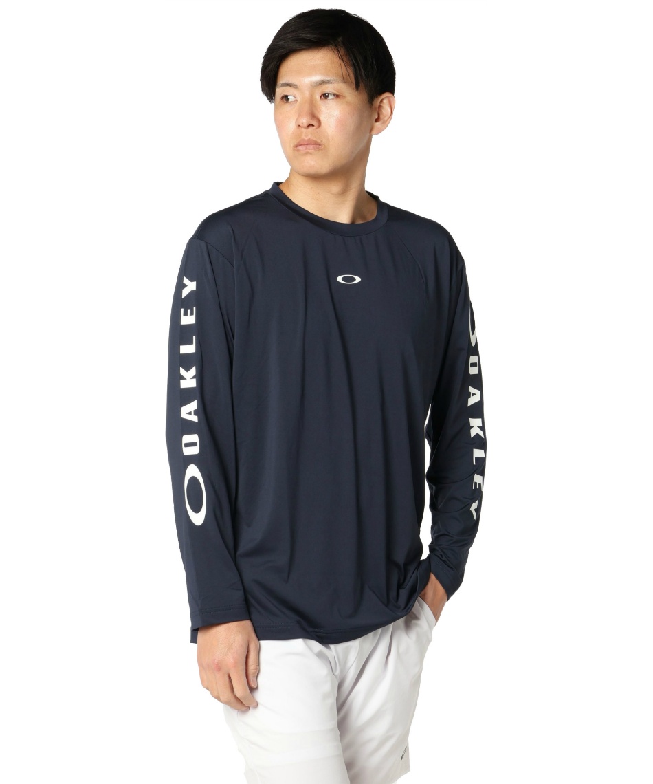 ▽ オークリー(OAKLEY) スポーツウェア 長袖 EN QDEVO 長袖機能T