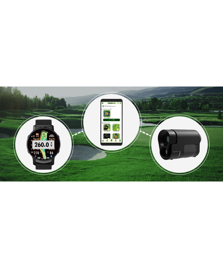 グリーンオン(GREENON) ゴルフ 計測器 ザ・ゴルフウォッチ THE GOLF