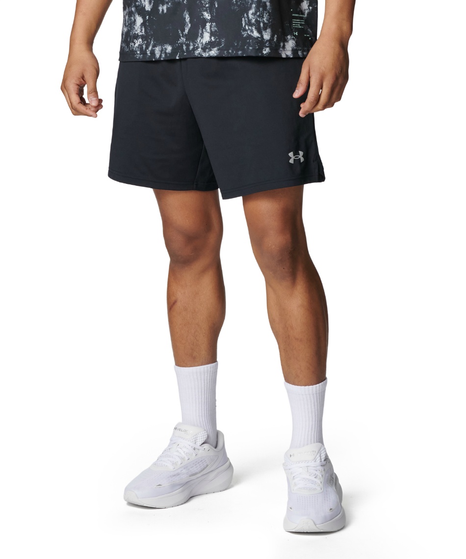 ハーフパンツ メンズ UA MOTIVATE KNIT SHORTS 6012547-001 | スポーツ