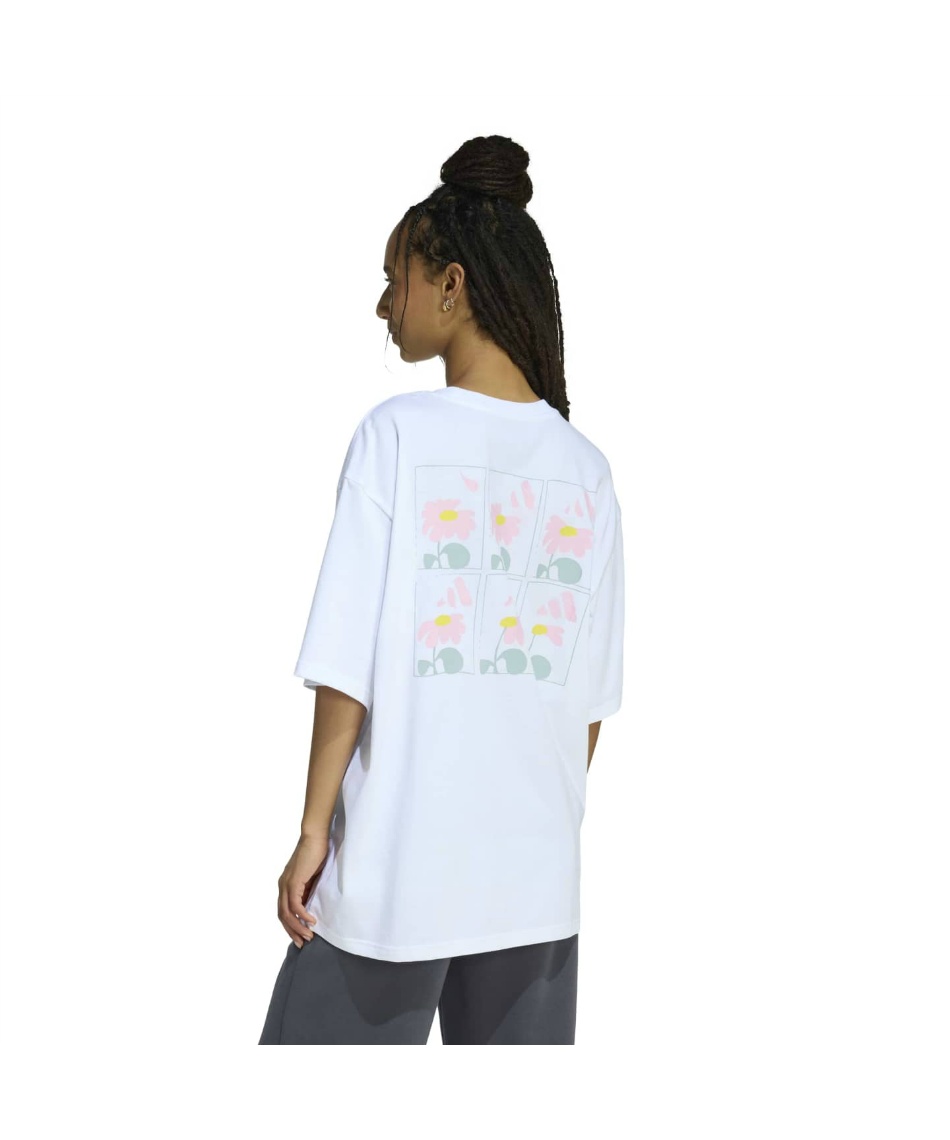 Tシャツ 半袖 ソフトサイド オーバーサイズ グラフィック Tシャツ