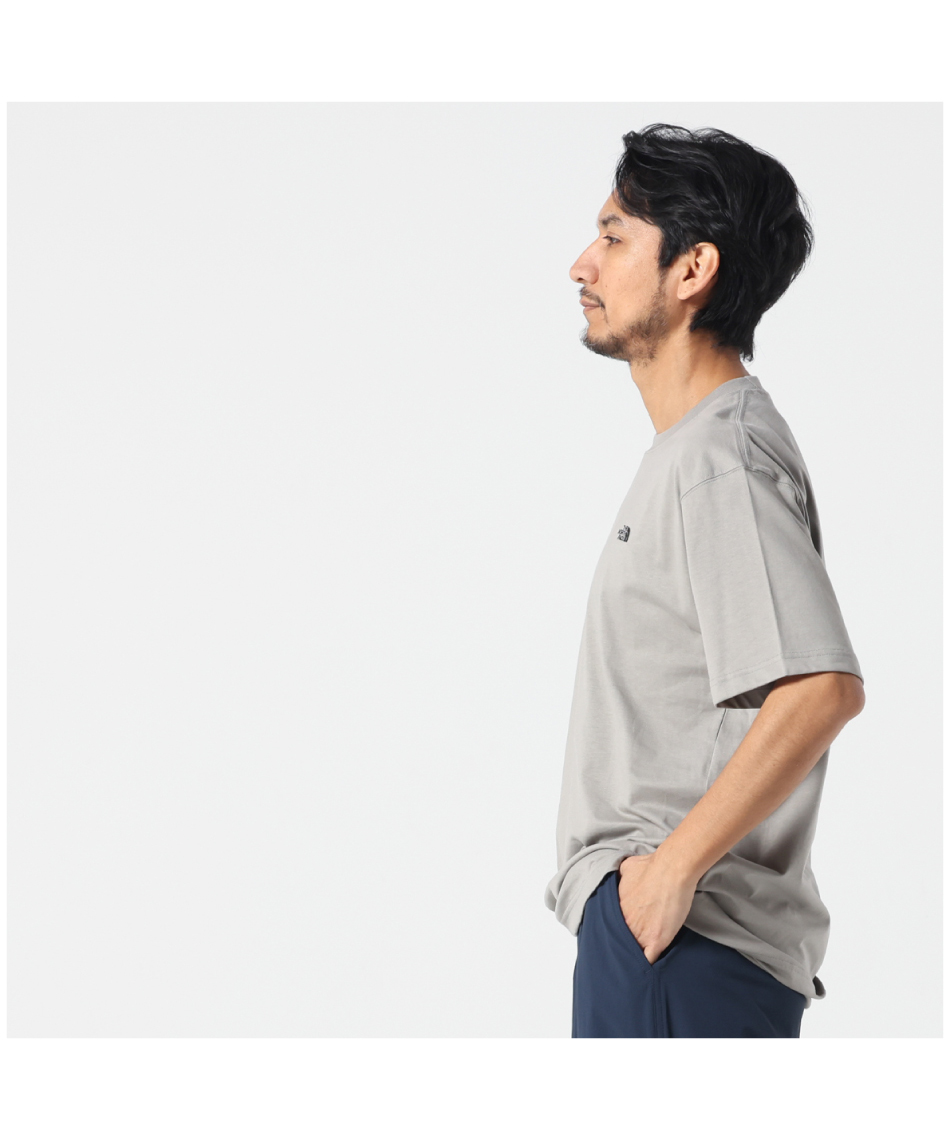 Tシャツ 半袖 ショートスリーブフラッシュドライヌプシコットンティー