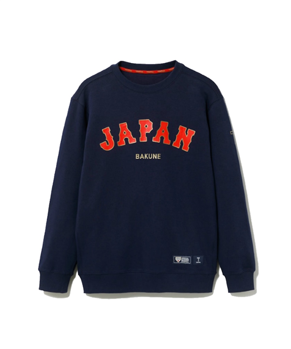 �l���|�C���g2175pt �y���������z�e���V����(TENTIAL) ���J�o���[�E�F�A BAKUNE �N���[�l�b�NLS JPN SWEAT LS JAPAN NV XL