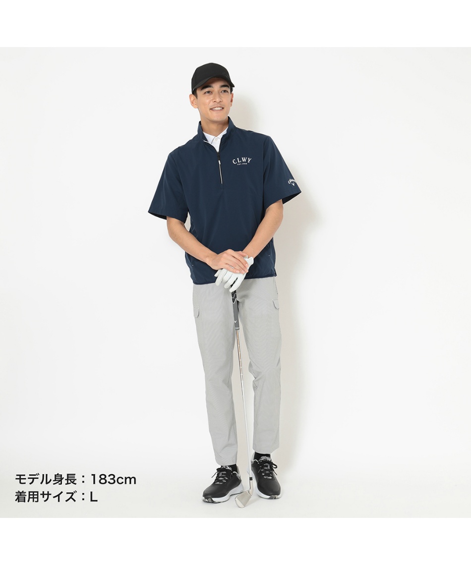 ゴルフウェア ロングパンツ 8WAYシアサッカーパンツ C26126105 【国内
