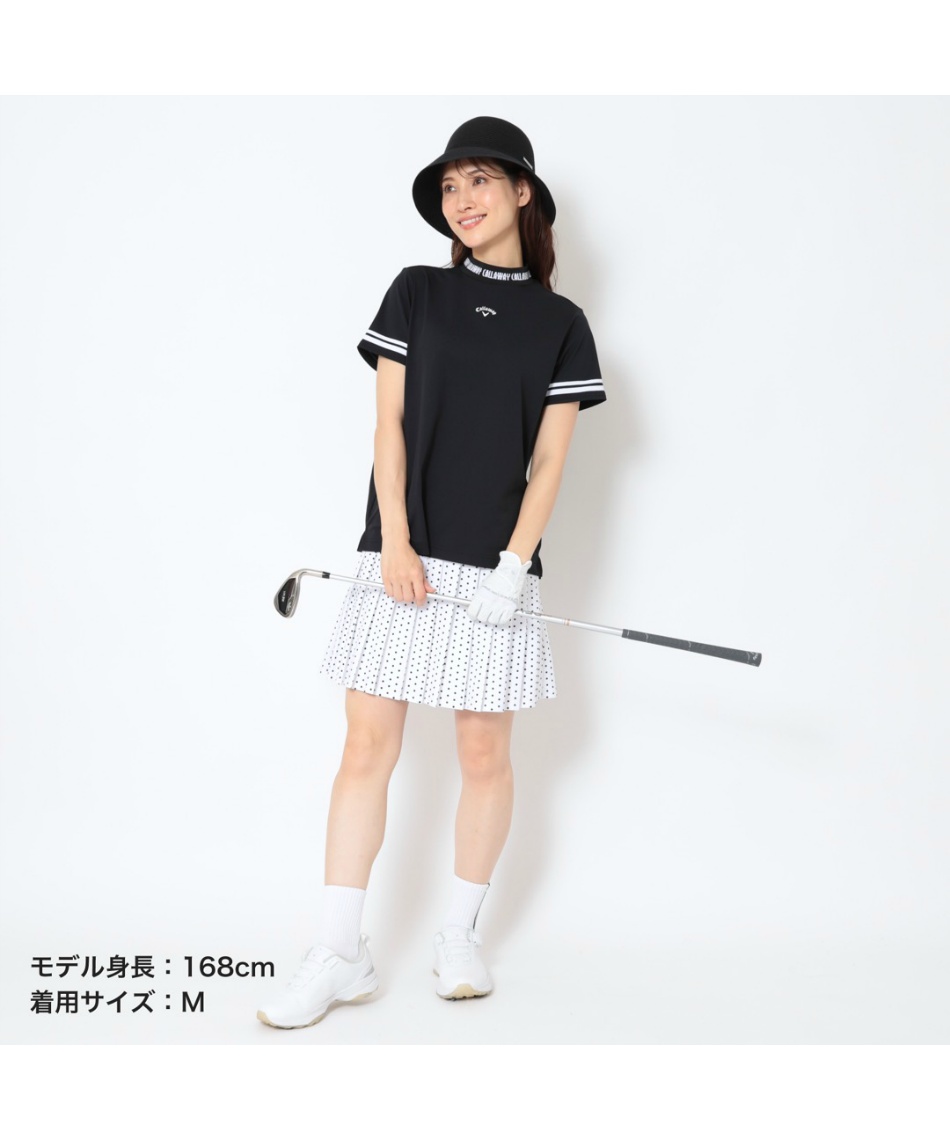 キャロウェイ(Callaway) ゴルフウェア 半袖シャツ 裏クール天竺モック