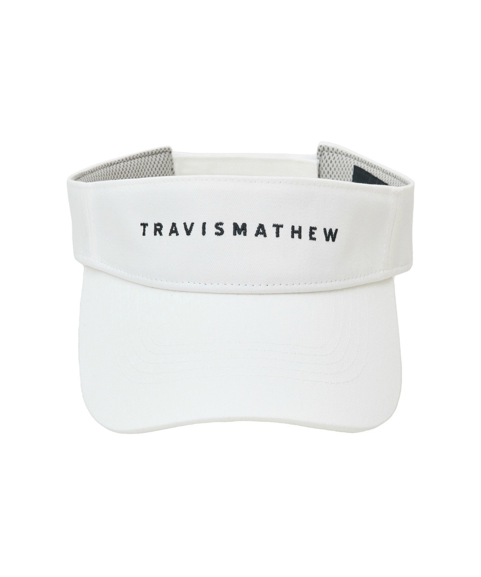 �l���|�C���g52pt �y���������z�g�����B�X�}�V���[(TravisMathew) �S���t �T���o�C�U�[ �x�[�V�b�N���S�o�C�U�[26 7AN804 �y2026�N�t�ă��f���z �����Y 1WHT OS