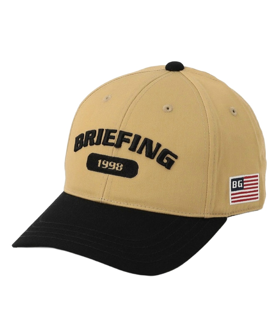 ブリーフィング(BRIEFING) ゴルフ キャップ COLLEGE LOGO CAP