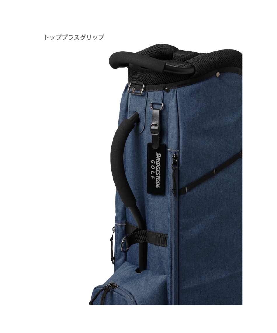 ブリヂストンゴルフ(BRIDGESTONE GOLF) キャディバッグ 軽量アルミ