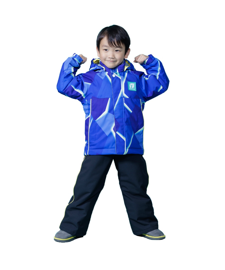 2017-2018年ONYONEスキーウェア上下セット 青 オンヨネ(ONYONE) スキーウェア 上下セット TODDLER SUIT RES59001