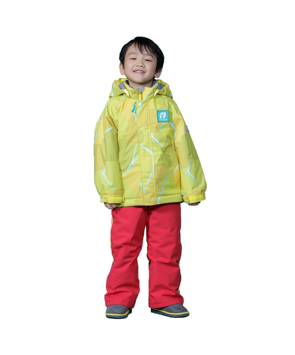 ONYONE 　HYGLATER スキーウェア 上下セット イエロー ネイビー オンヨネ(ONYONE) スキーウェア 上下セット TODDLER SUIT RES59001