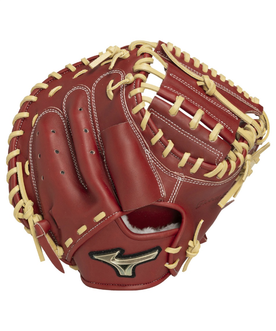 赤緑アポロ　フルノーマル ミズノ(MIZUNO) 野球 少年軟式グローブ 捕手用 グローバルエリート號