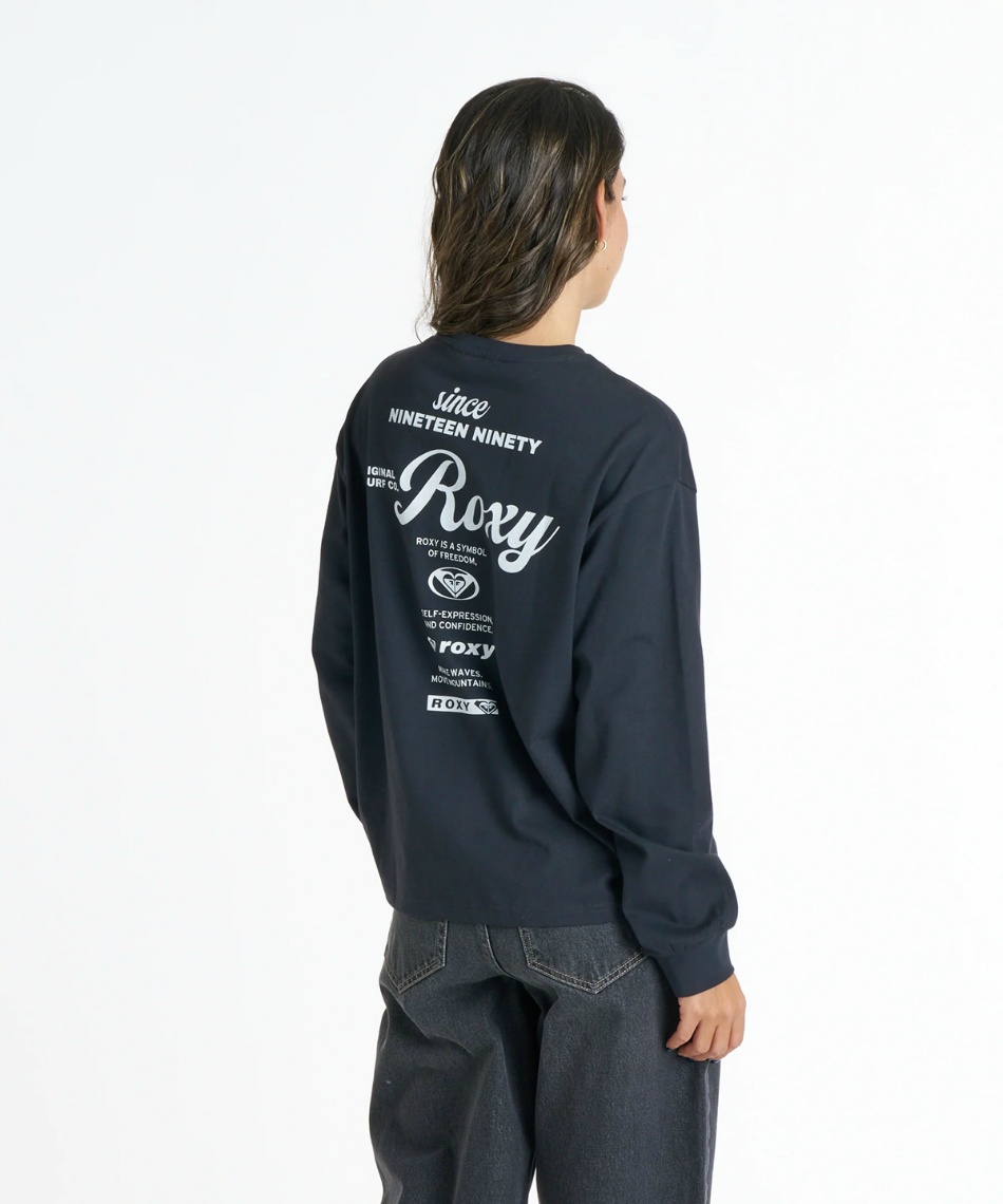 ロキシー(ROXY) Tシャツ 長袖 HISTORICAL LOGO L/S TEE ヒストリカル