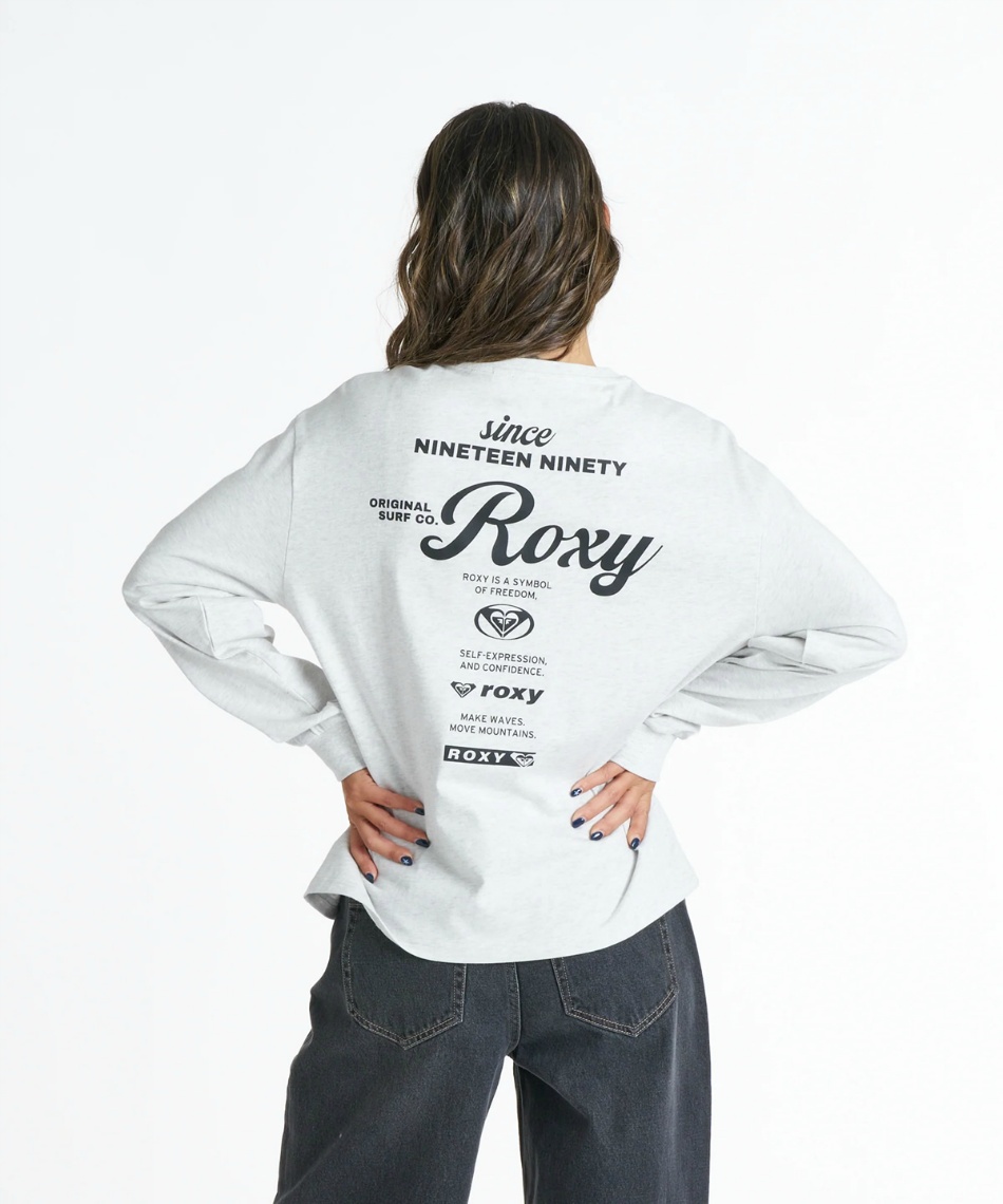 ロキシー(ROXY) Tシャツ 長袖 HISTORICAL LOGO L/S TEE ヒストリカル