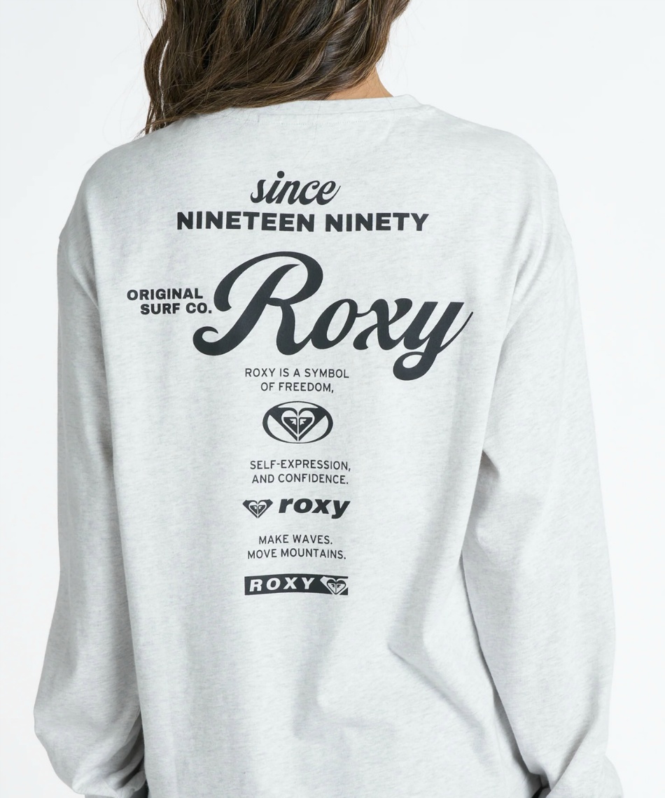 ロキシー(ROXY) Tシャツ 長袖 HISTORICAL LOGO L/S TEE ヒストリカル