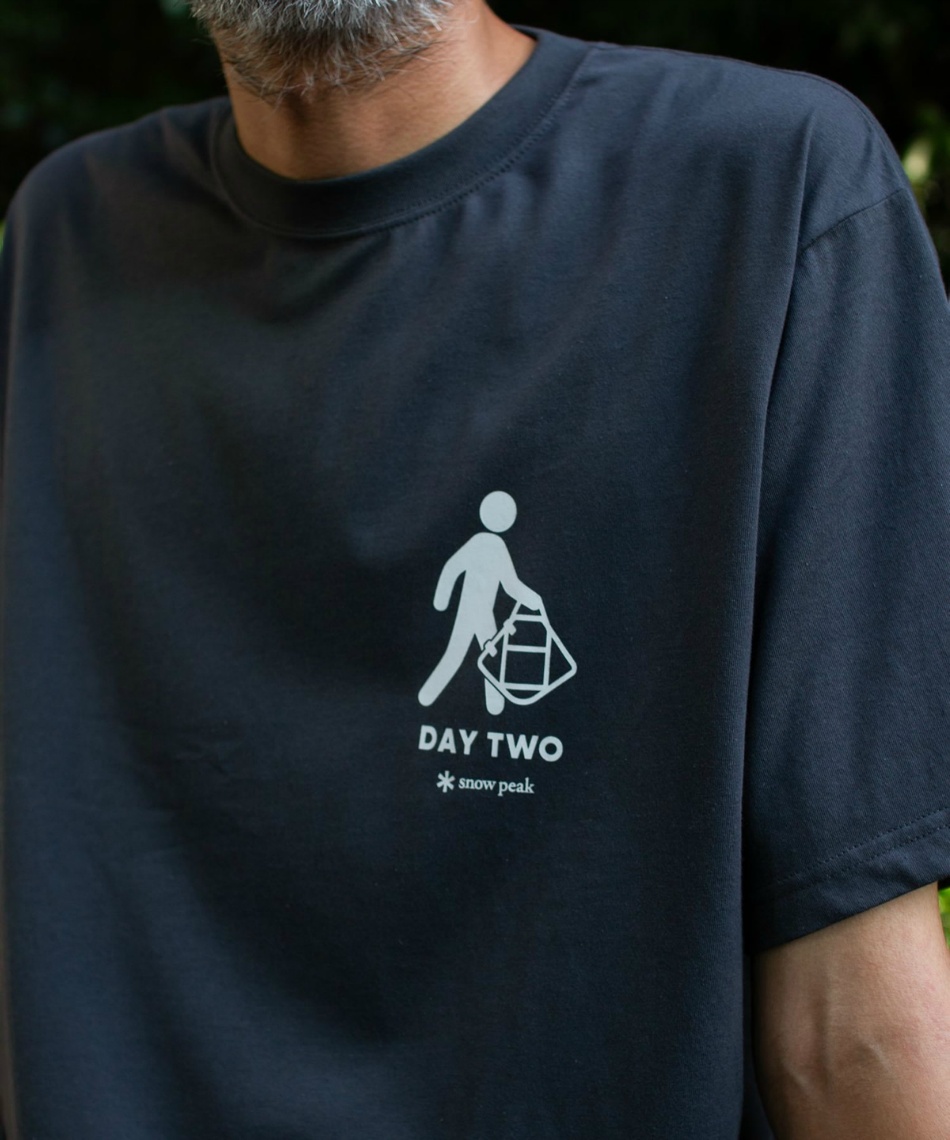 Tシャツ 半袖 雪峰2DAYSキャンプPACK半袖T 2 Days Camping Pack Tee