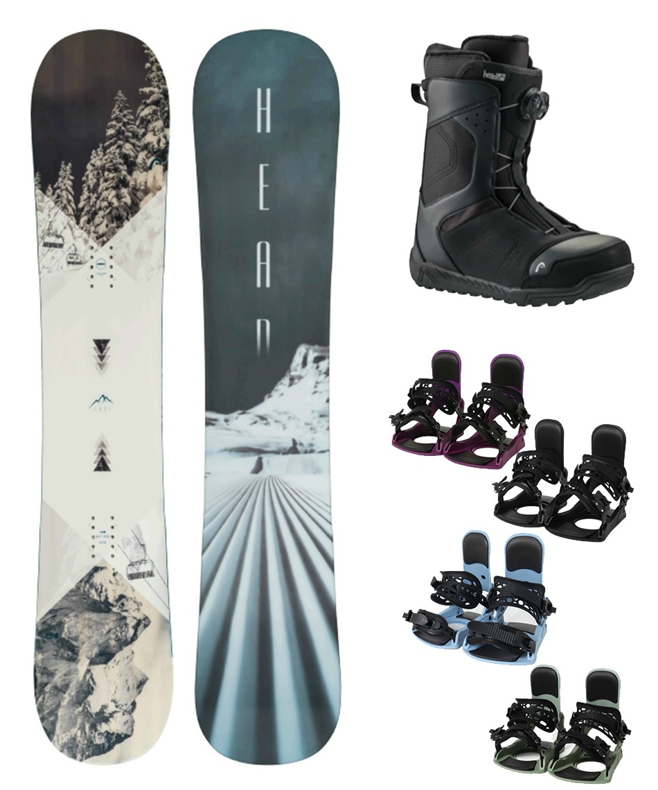 スノーボード 3点セット TRUE 2.0 GREY+KONNECT+REV BOA ボード板＋