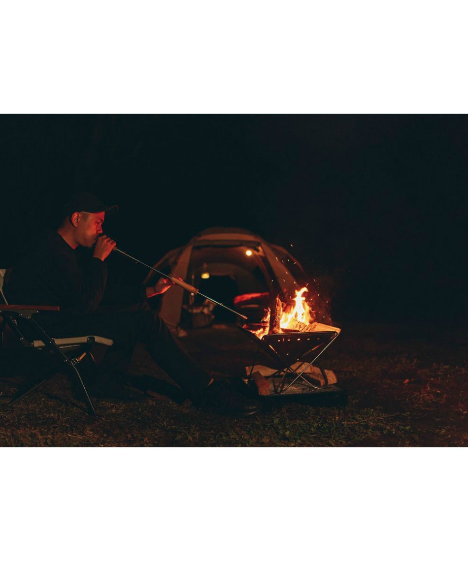 スノーピーク(snow peak) 焚き火台セット 火起こし 火吹き棒 焚火台M